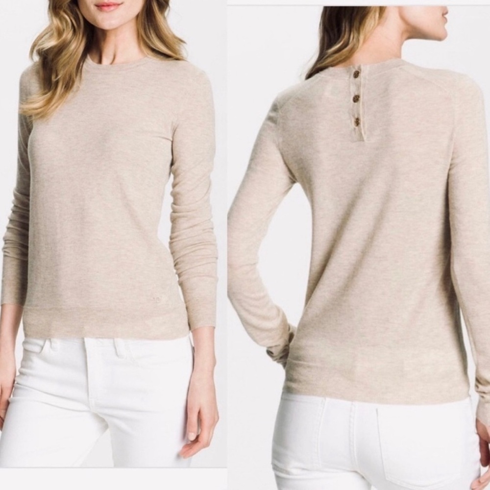 Tory Burch Long Sleeve Iberia Pullover